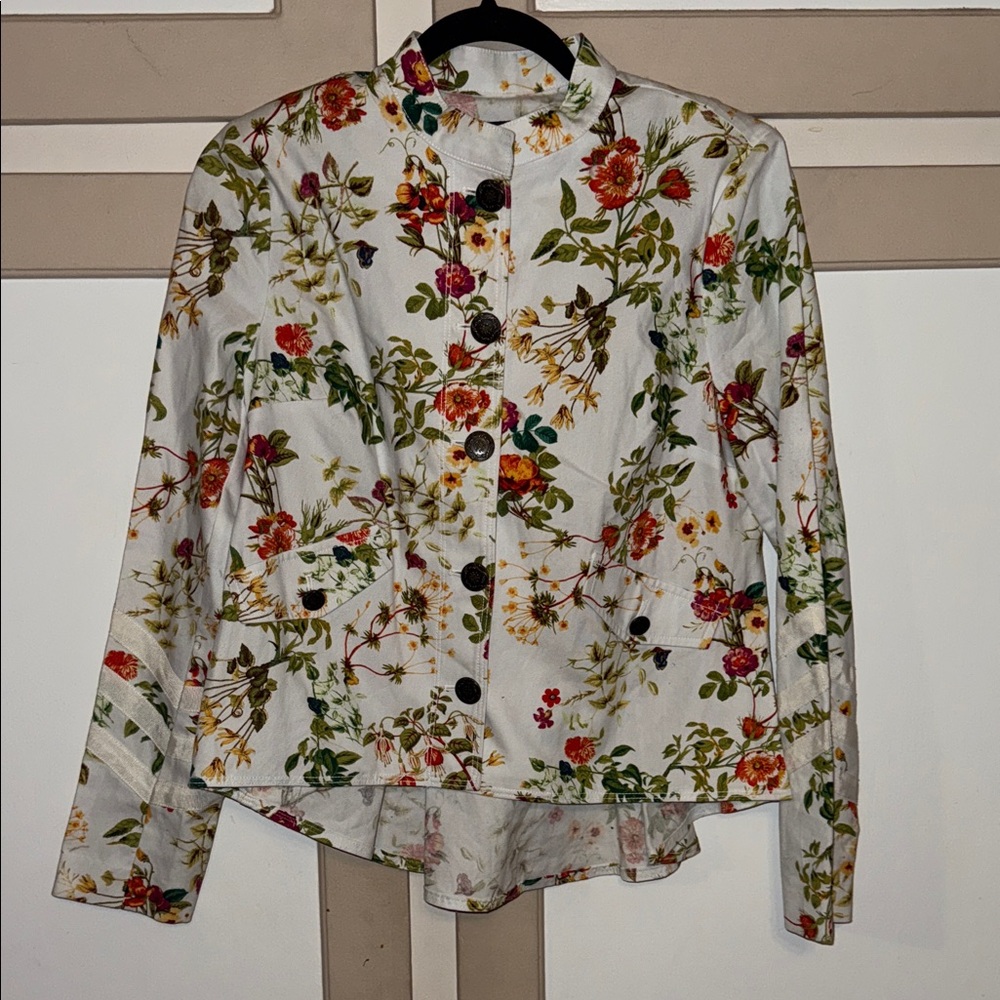 Disney Floral Jean Jacket - Multicolor